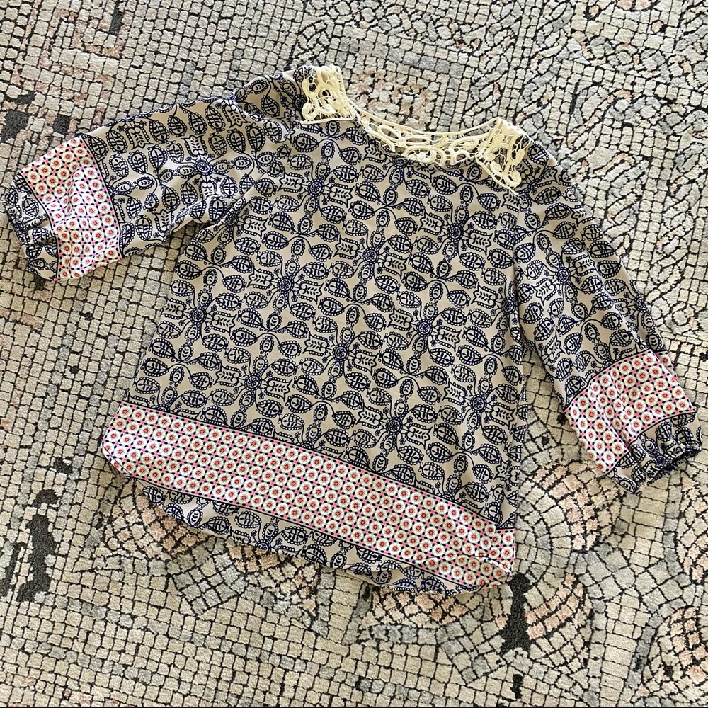 Renee C. Made in USA Blouse